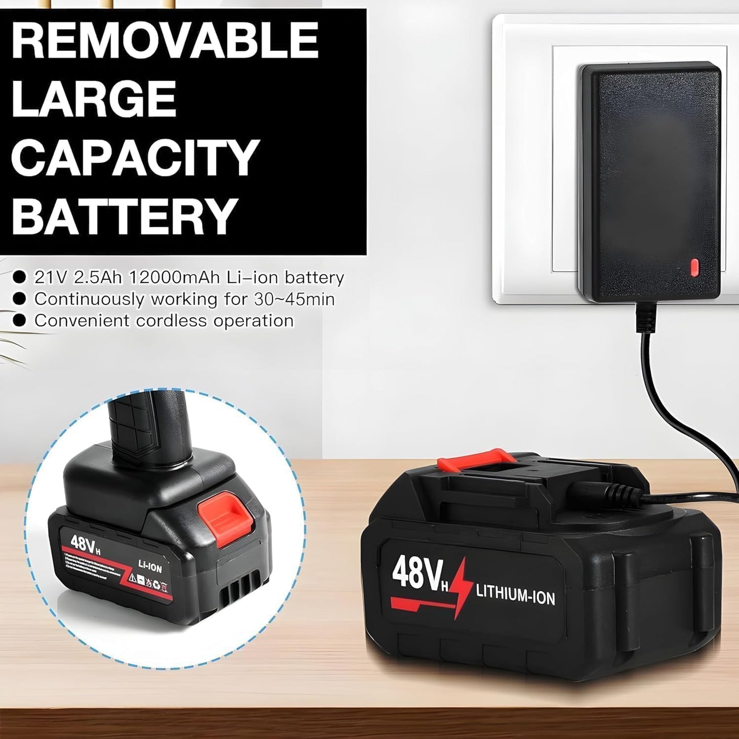 Portable Wireless Pressure Washer Gun