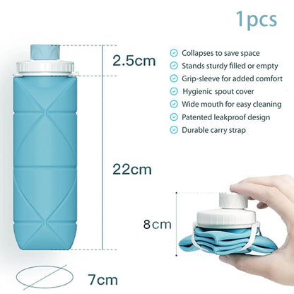 Folding Silicone Water Bottle