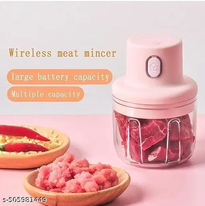 Mini Electric Meat Grinder