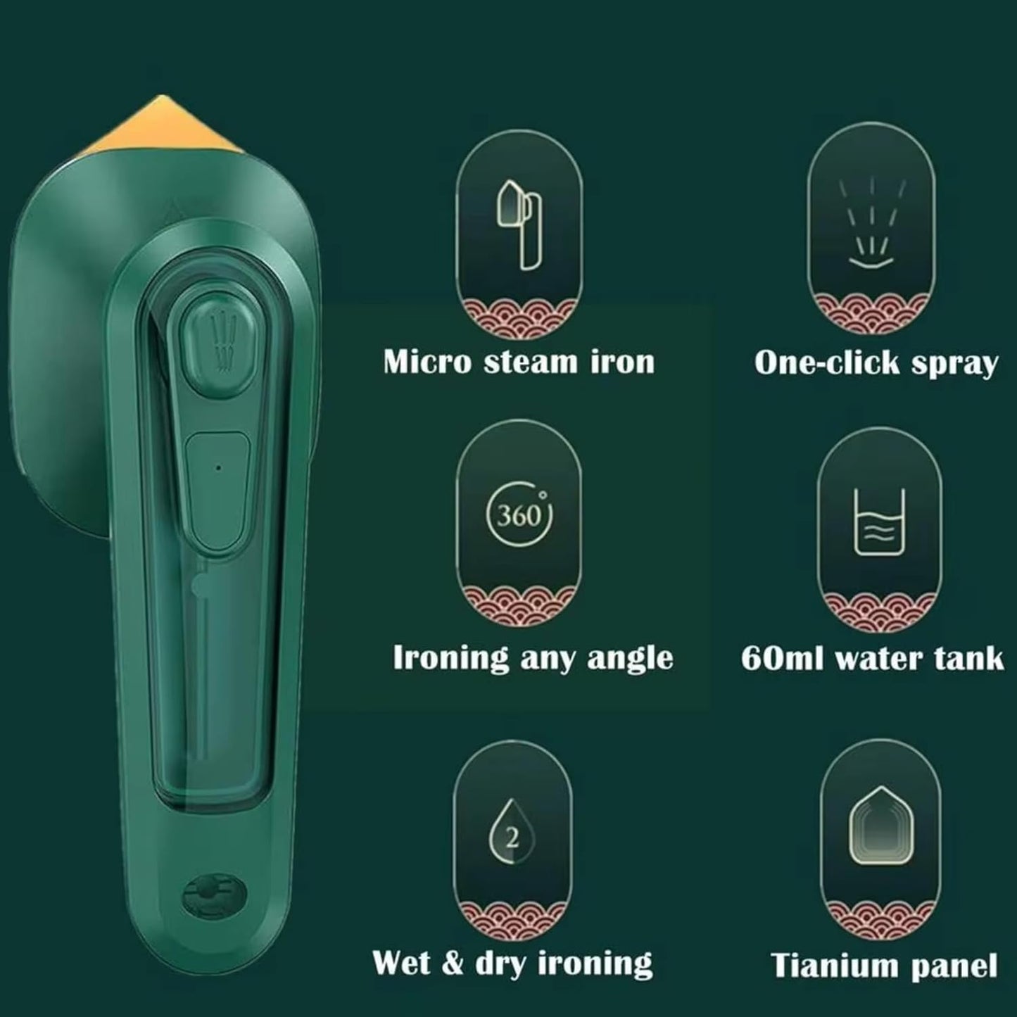 Portable Handheld Steam Iron Machine