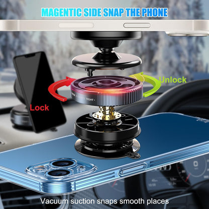 360° Vacuum Magnetic Phones Holder