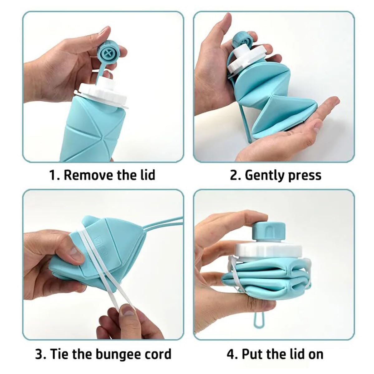 Folding Silicone Water Bottle