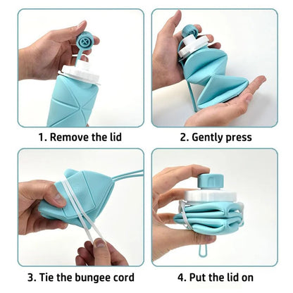 Folding Silicone Water Bottle