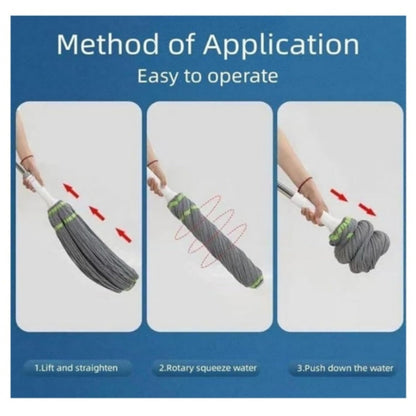 Microfiber Twist Mop for Floor